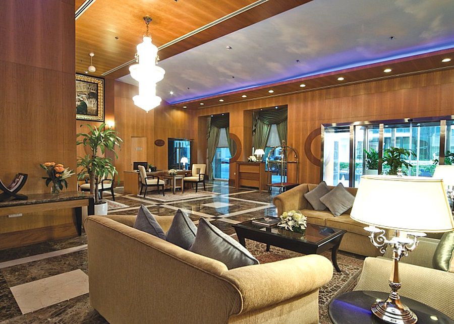 Wiseman Grand Hotel Doha Buitenkant foto Lobby