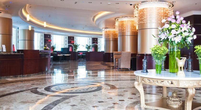 Wiseman Grand Hotel Doha Buitenkant foto Lobby