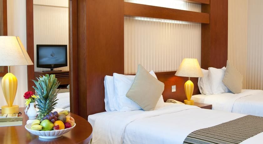 Wiseman Grand Hotel Doha Buitenkant foto A room at the hotel